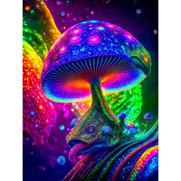 magic mushroom art