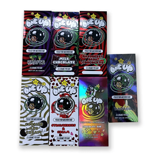 One Up Mushroom Chocolate Bar